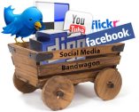 social media brand wagon